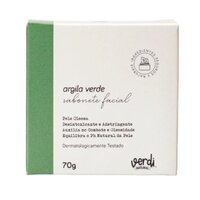 Sabonete facial Desintoxicante e Adstringente de Argila Verde Verdi