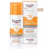 Eucerin Sun Pigment Control Gel Creme Tinted FPS 70